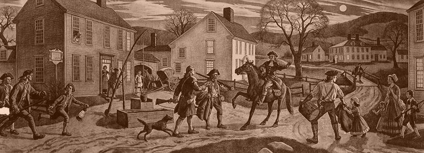 Image result for paul revere and the riders of 1775