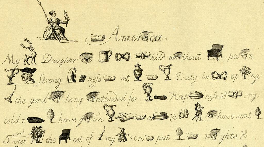 The Revolutionary Rebus A Coded Message Not for Spies Journal of the