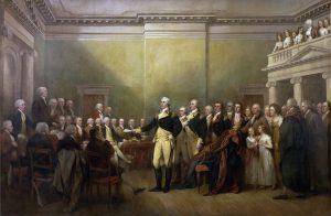 Gen. George Washington Resigning his Commission by John Trumbull. Source: Architect of the Capitol
