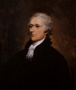 Alexander Hamilton, author of the majority of the Federalist Papers