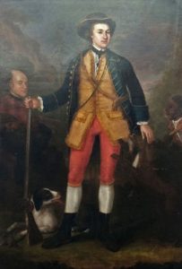 Painting of either Thomas Broun of the Gentry or Thomas Brown Loyalist (courtesy Andy Golden)