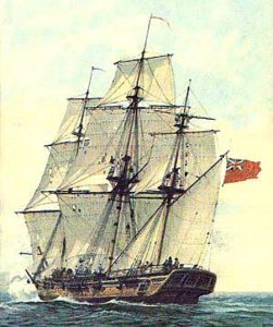 Example British sloop-of-war