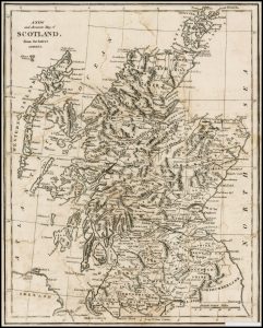 A New & Accurate Map of Scotland from the latest Surveys (1760). Source: Raremaps.com