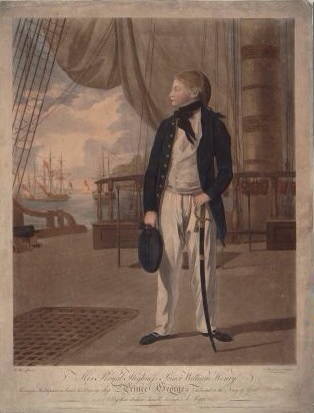 Prince William Henry serving as midshipman on board his majesty’s ship Prince George (1782). Source: Anne S.K. Brown Military Collection, Brown University Library