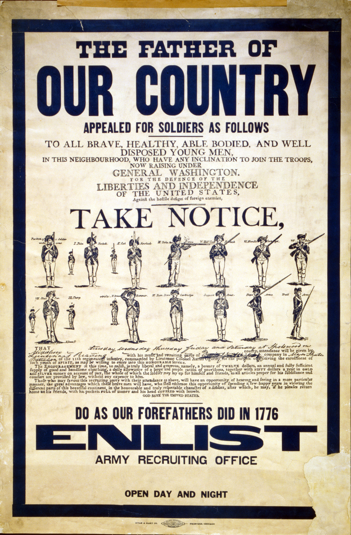 Take Notice: The Not-so-1776 Recruiting Poster - Journal of the