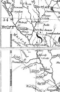 Gervais’ plantation appears here as “Jervais” on the John Stuart, A Map of South Carolina and a Part of Georgia (London, 1780).