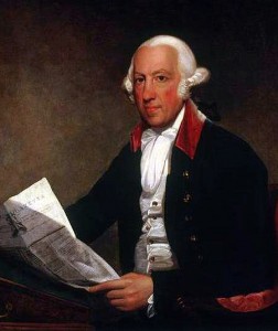 Portrait of James Rivington by Ezra Ames. Source: New York Historical Society, Gift of Dr. Samuel C. Ellis