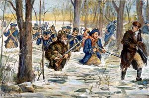 March to Vincennes. Source: The Hero of Vincennes: The Story of George Rogers Clark, by Lowell Thomas
