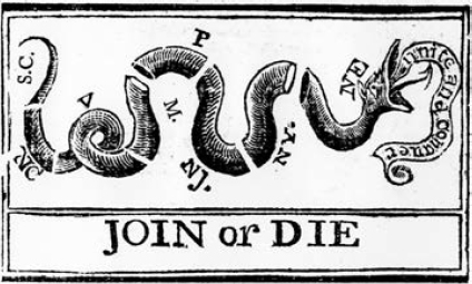 Image from the Boston Gazette of May 21, 1754