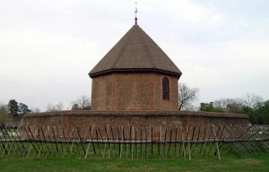 Photo of the magazine at Williamsburg taken from the rear quarter (Norman Fuss).