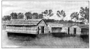 Seneca cabin (A Pioneer Outline History of Northwestern Pennsylvania, 1905).