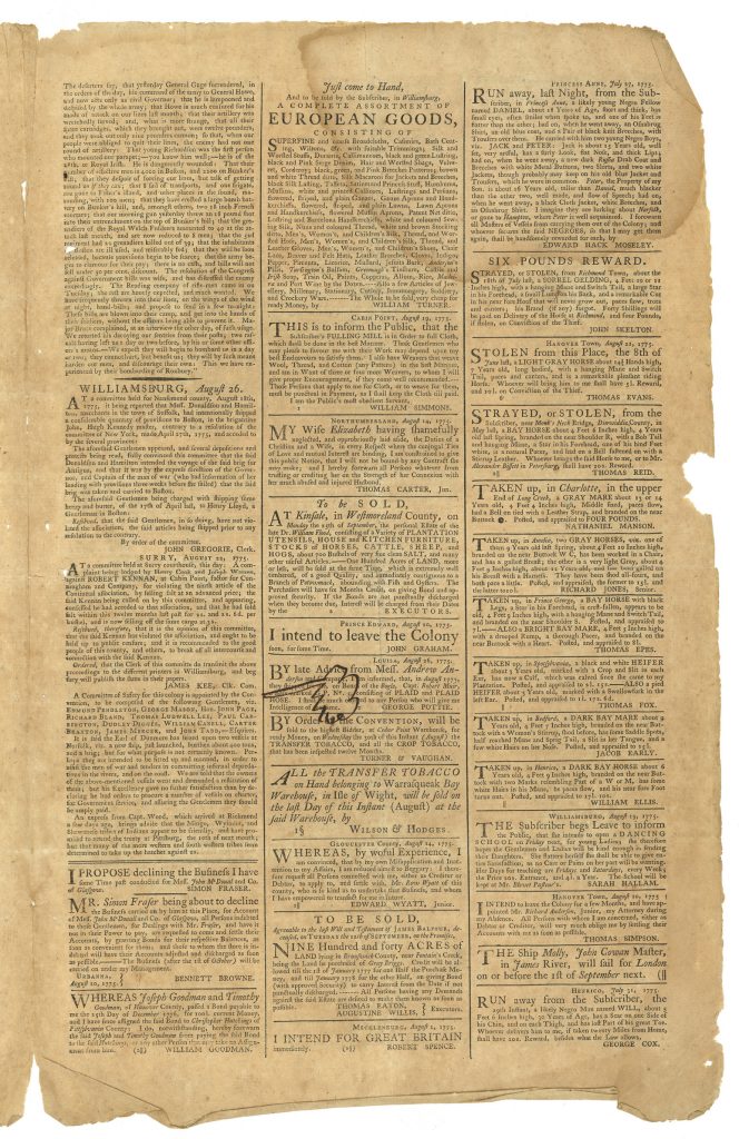1775aug26pg3-Virginia-Gazette