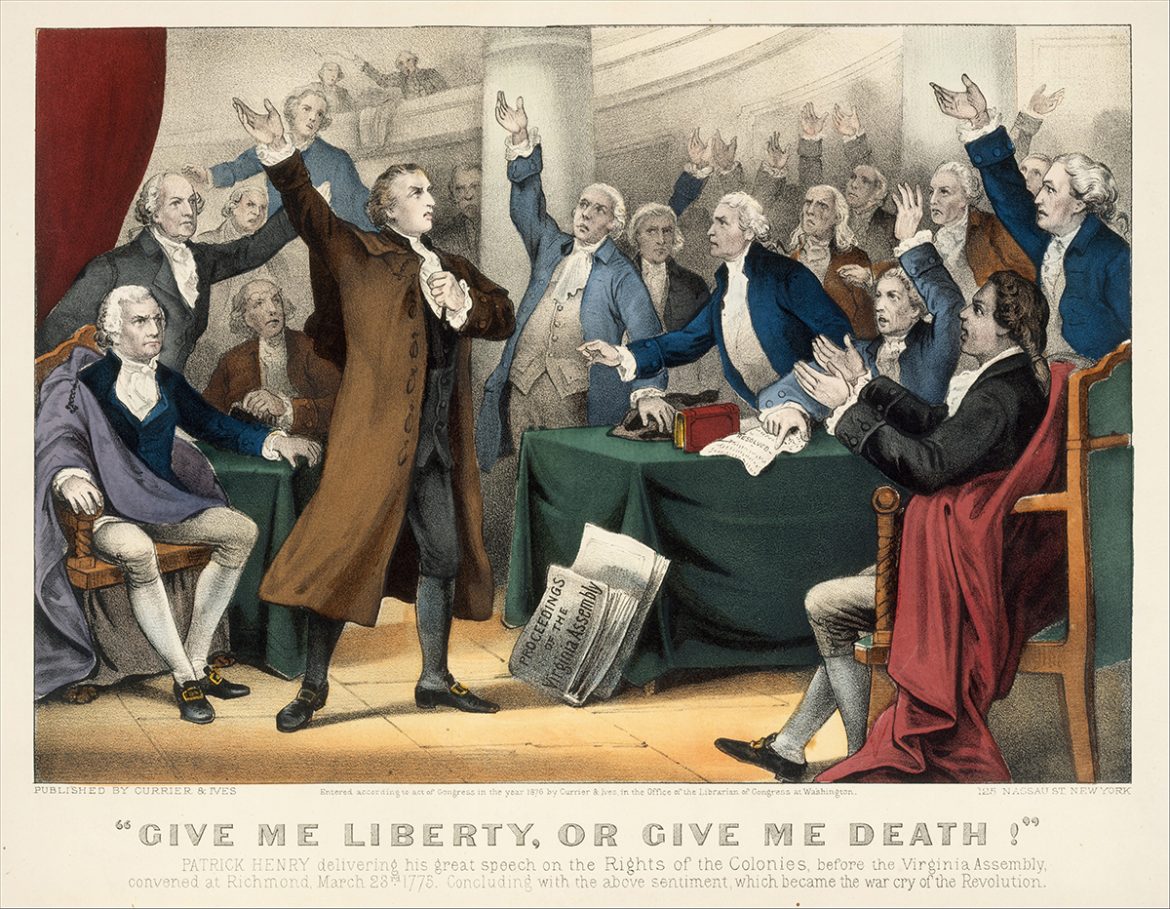 give me liberty or give me death meme