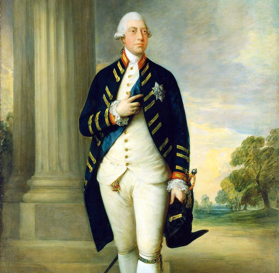 King George III. Томас Гейнсборо King George III. Георг III био. American King.