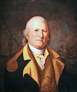 Portrait of General William Moultrie by Charles Willson Peale. (National Portrait Gallery)