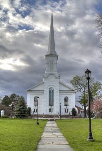 The Westfield Presbyterian Meeting House. While this structure dates to 1862, it is built on the same height around which the British army was bivouacked on the night of June 26-27, 1777.