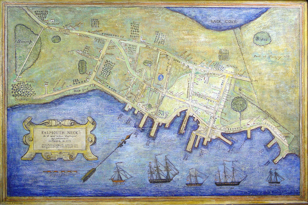 A Tale of Two Cities The Destruction of Falmouth and the Defense of