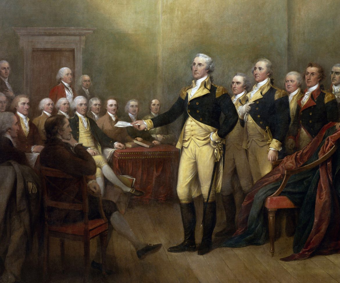 commander in chief of the continental army