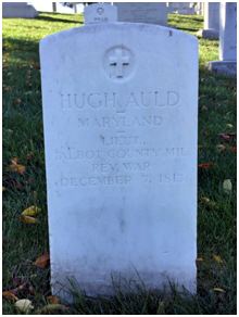Figure 7 - Hugh Auld (2-4801) – Government Furnished Grave Marker. (Photo by author)
