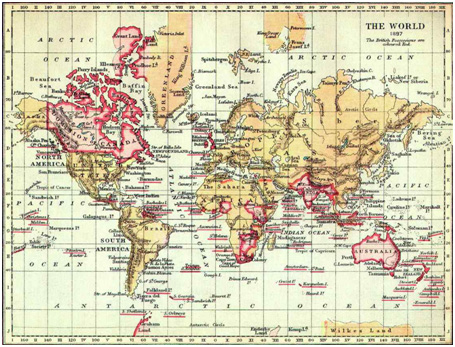 The British Empire, 1897. (Cambridge University Library)