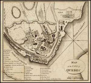 A 1796 map of the City of Quebec by Charles S. Smith (Barry Lawrence Ruderman Antique Maps, raremaps.com)