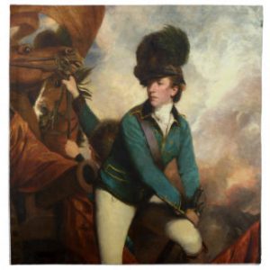 Sir Joshua Reynolds, “Colonel Tarleton,” 1782. (The National Gallery)