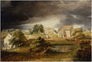 John Neagle, Chester County Quaker Farm. (Chester County Historical Society)