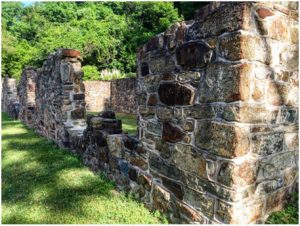 Ruins of Washington Hall (Yellow Springs Hospital). (Photo by author)