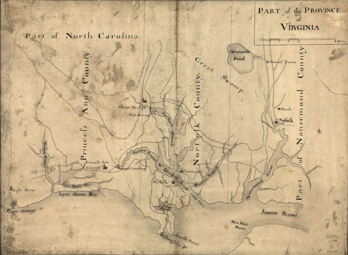 Norfolk Virginia Sacked By North Carolina And Virginia Troops Journal Of The American Revolution