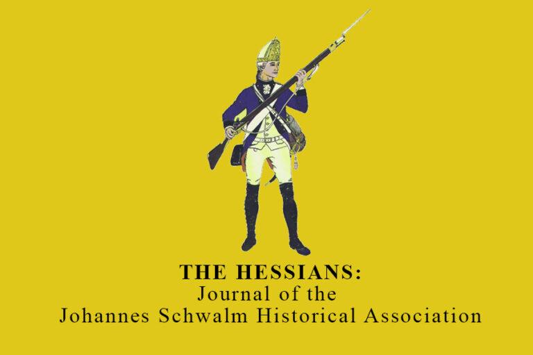 The Hessians Journal of the Johannes Schwalm Historical Association