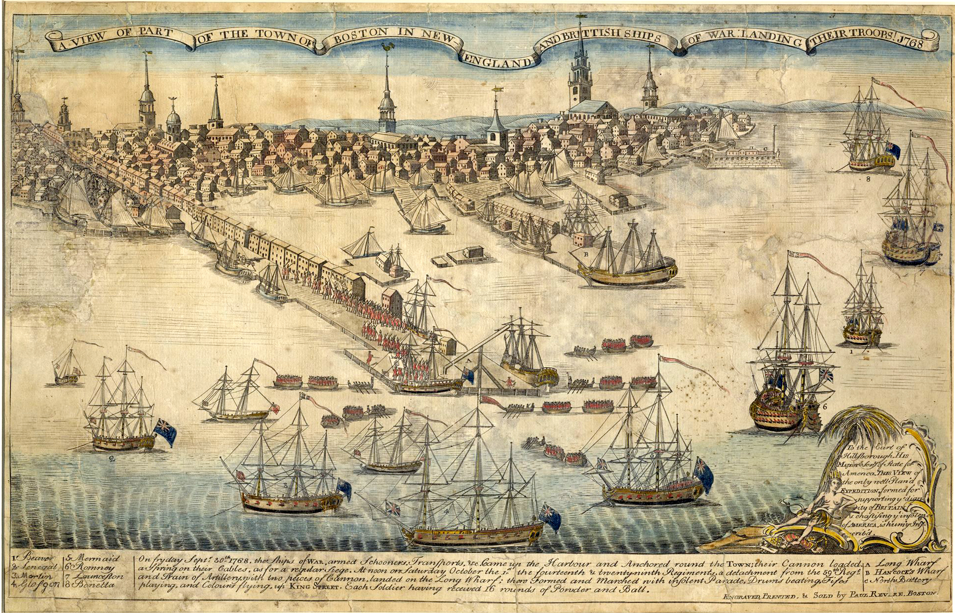 The First and Second Readings of the Boston Port Bill