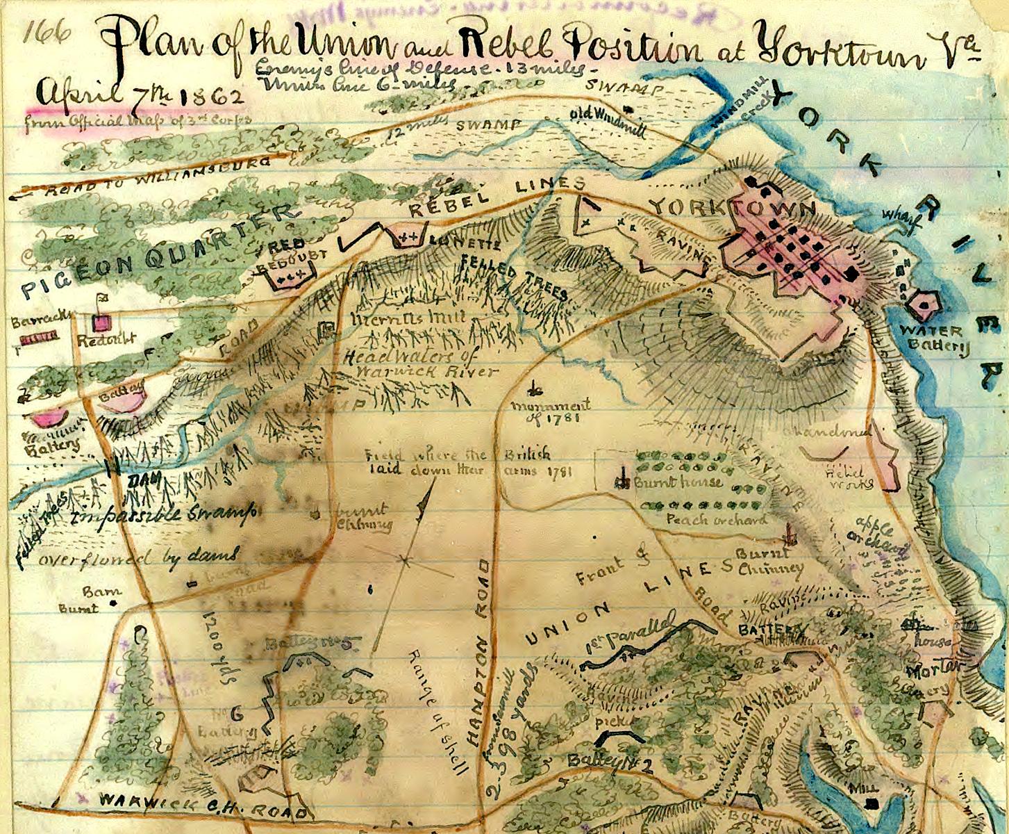 Yorktown A Battlefield And Beyond A Map s Story Belmont City Map Yorktown A Battlefield And Beyond A Map s Story Belmont City Map