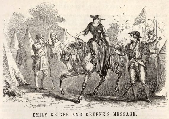 Emily Geiger's Fabulous Ride - Journal of the American Revolution