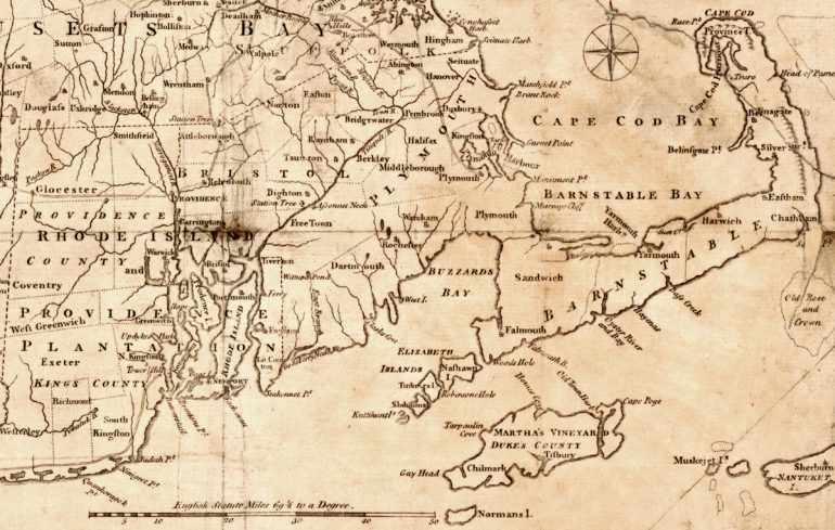 The Contradictory Accounts of Grey 39 s - MAP Massachusetts 1776 Detail 770x489