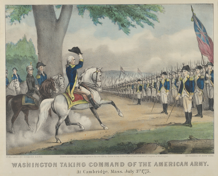 Summer 1775: Washington Takes Command of the Continental Army
