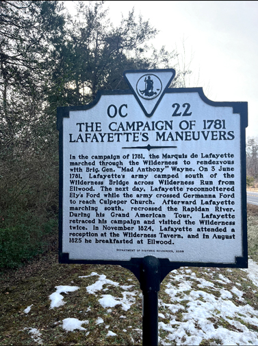 “We Will Cross at Ely’s Ford Today”:  Is the Yorktown Campaign Historical Marker at the Right Location?