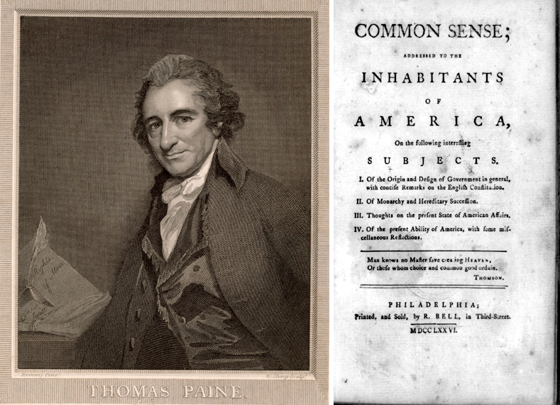 Thomas Paine, <i>Common Sense</i> and a Plan for America