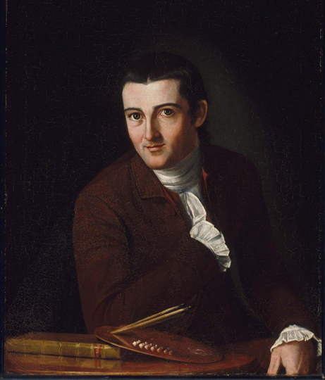 John Trumbull Under Fire at the Battle of Rhode Island