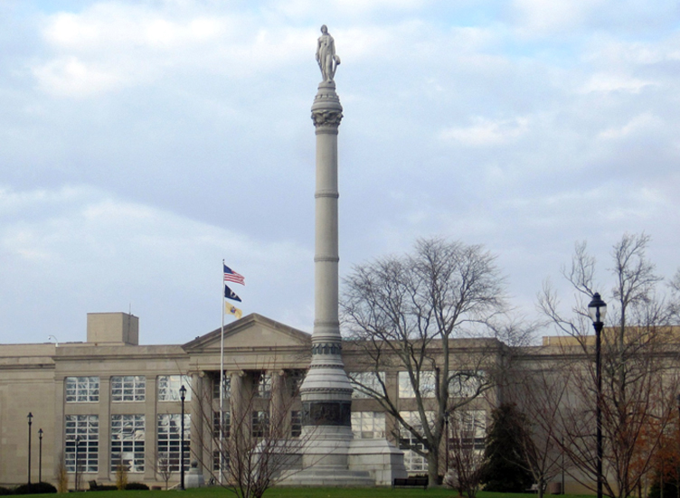 Nathaniel Ramsey in the Point of Woods and on the Monmouth Battle Monument